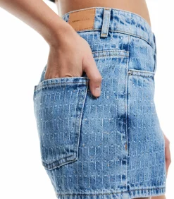 Koton Mini Denim Shorts Indigo Hot