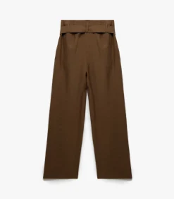 Koton Modal Wide Leg Pants brown New