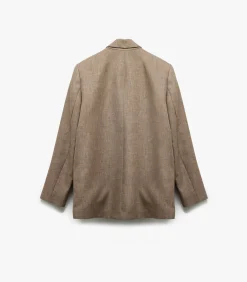 Koton Oversize Blazer Jacket brown