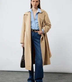 Koton Oversize Poplin Shirt blue Sale