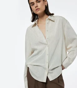Koton Oversize Shirt beige Sale