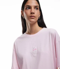 Koton Oversize T-Shirt pink Sale