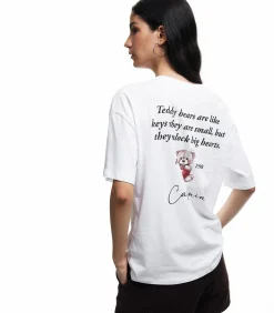 Koton Oversize T-Shirt white Best