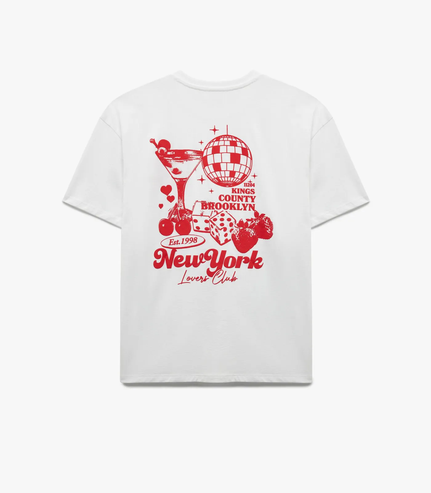 Koton Oversize T-Shirt white Online
