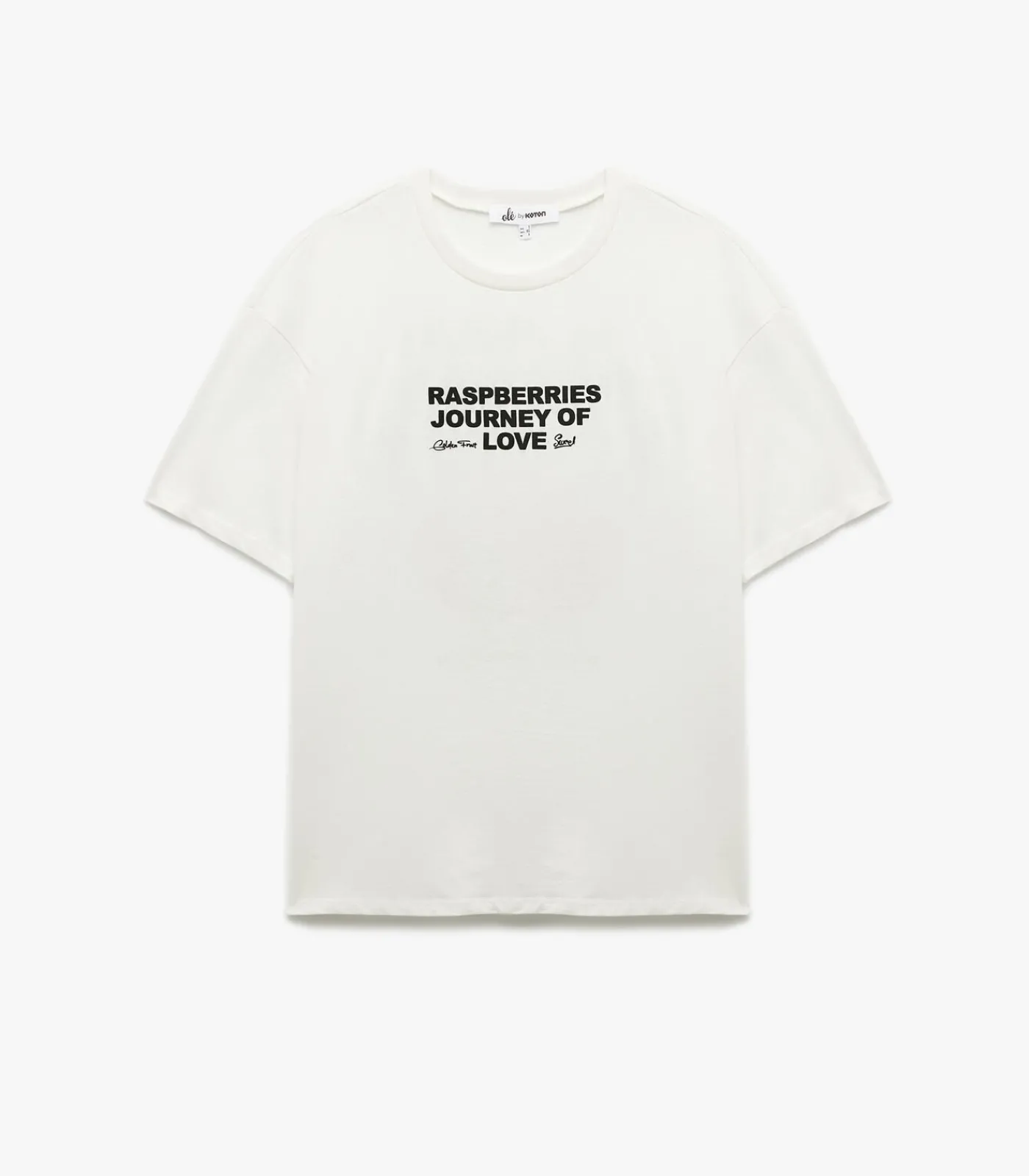Koton Oversize T-Shirt white Hot