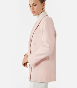 Koton Oversized Blazer Jacket pink