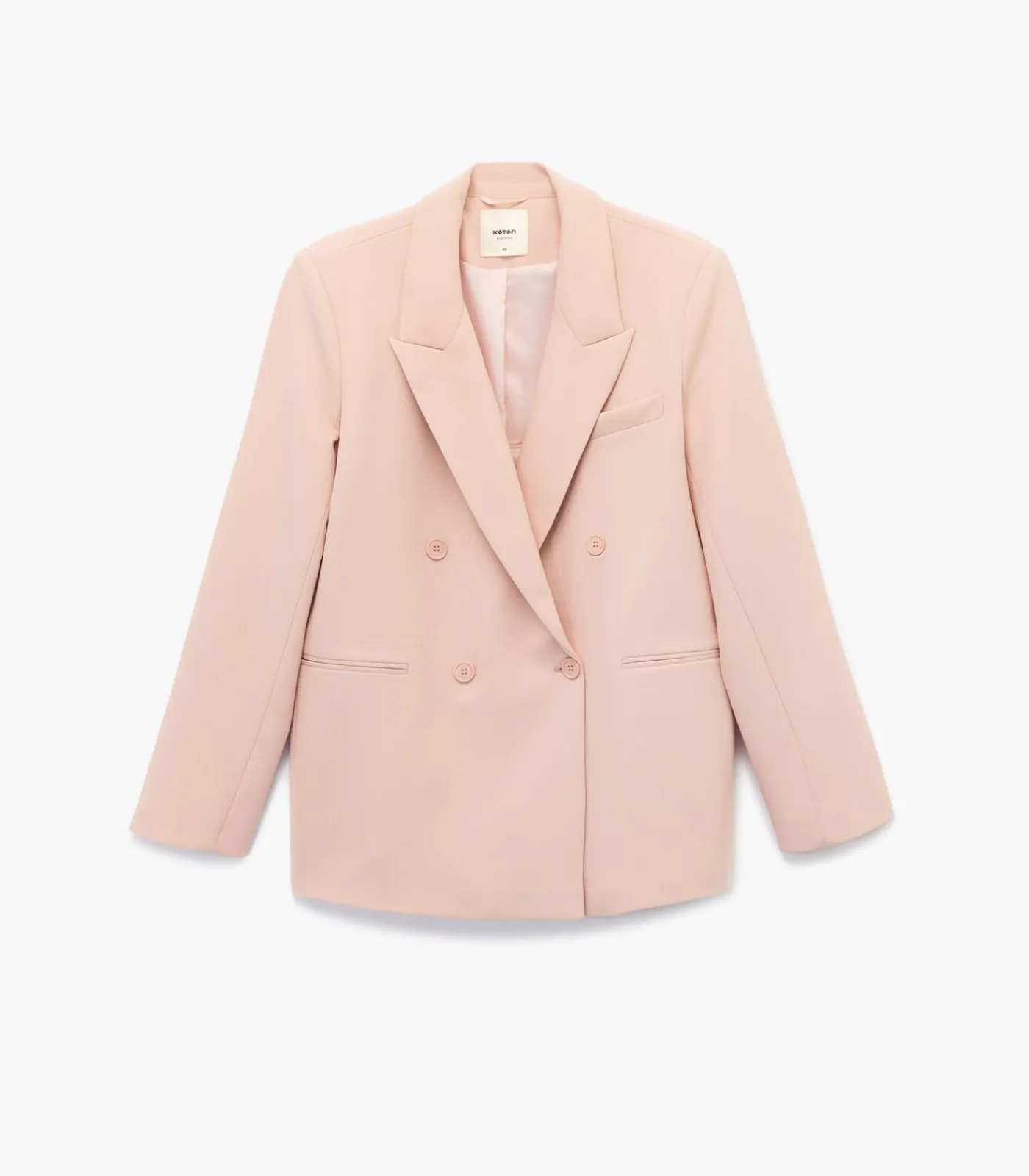 Koton Oversized Blazer Jacket pink