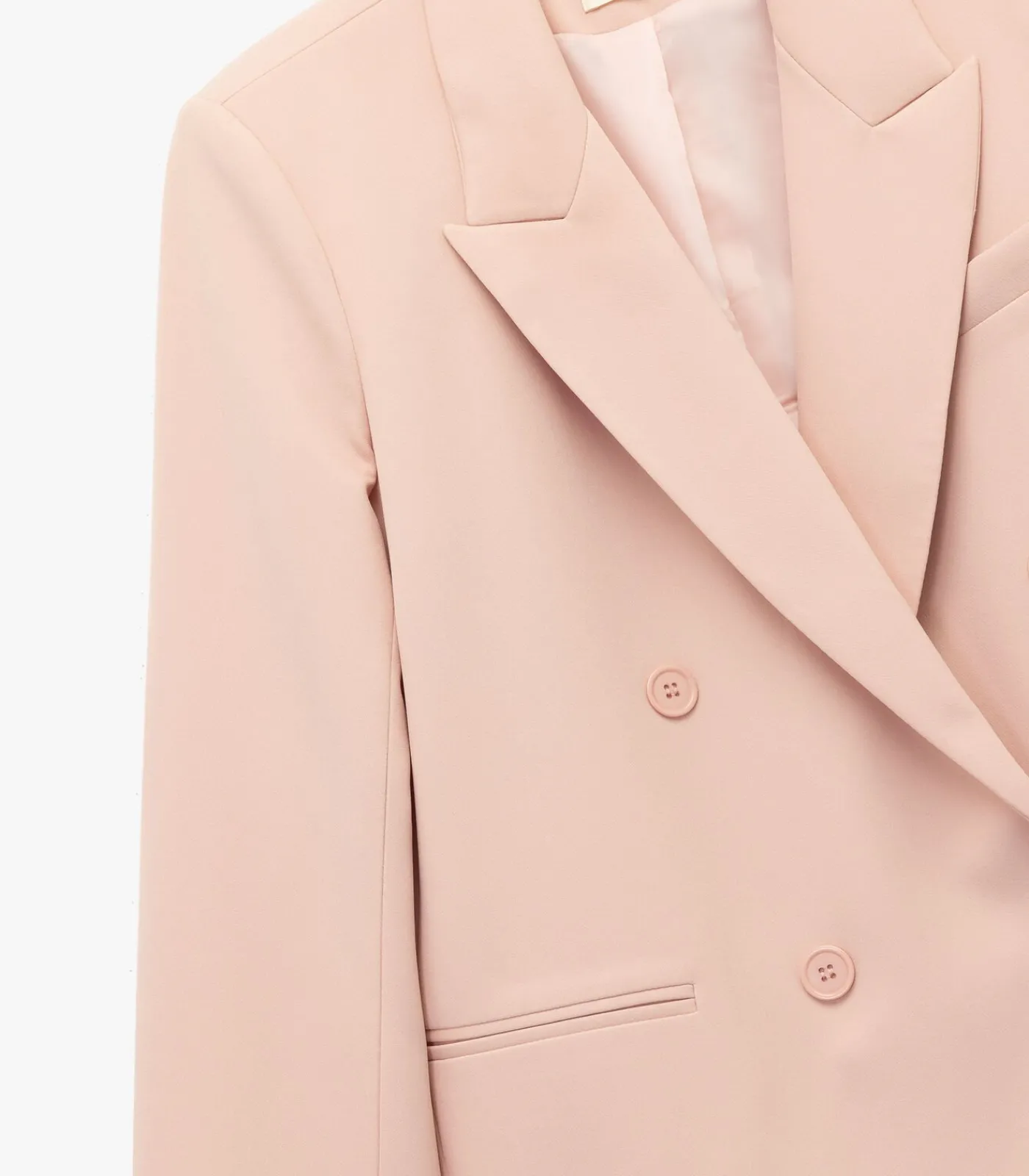 Koton Oversized Blazer Jacket pink