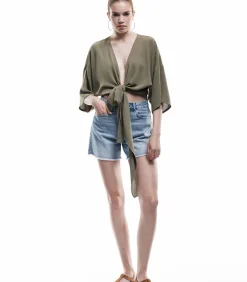 Koton Oversized Kimono khaki