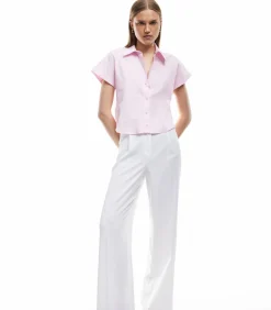 Koton Oversized Shirt pink