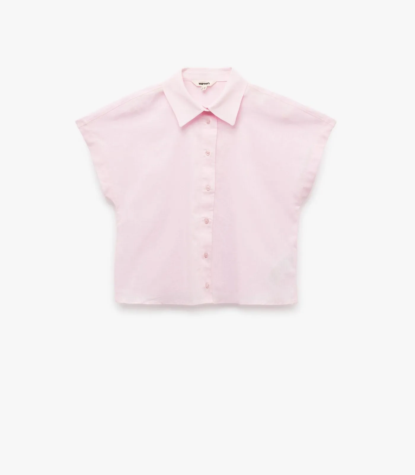 Koton Oversized Shirt pink