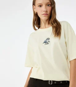 Koton Oversized T-Shirt yellow Hot