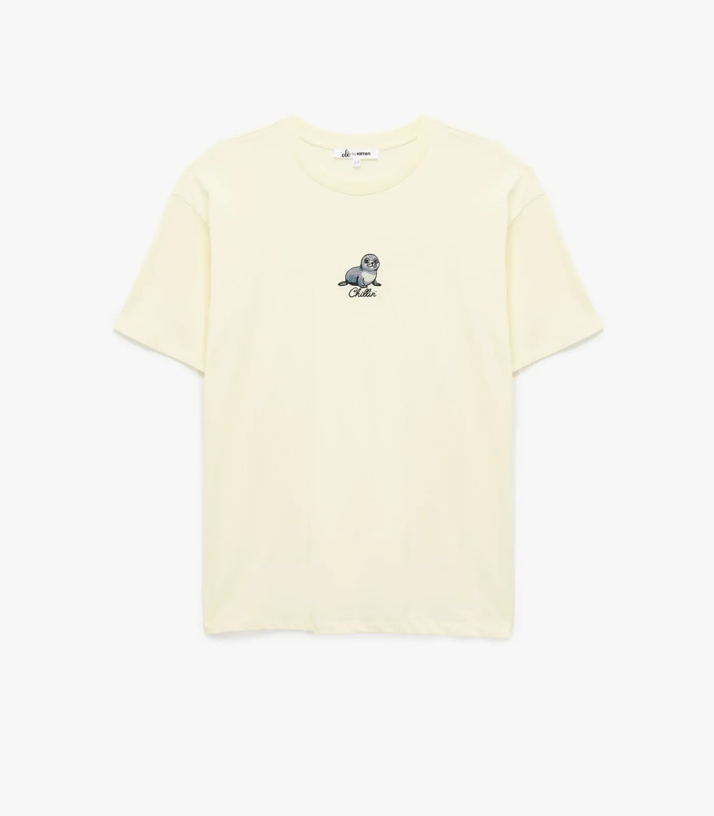 Koton Oversized T-Shirt yellow Hot