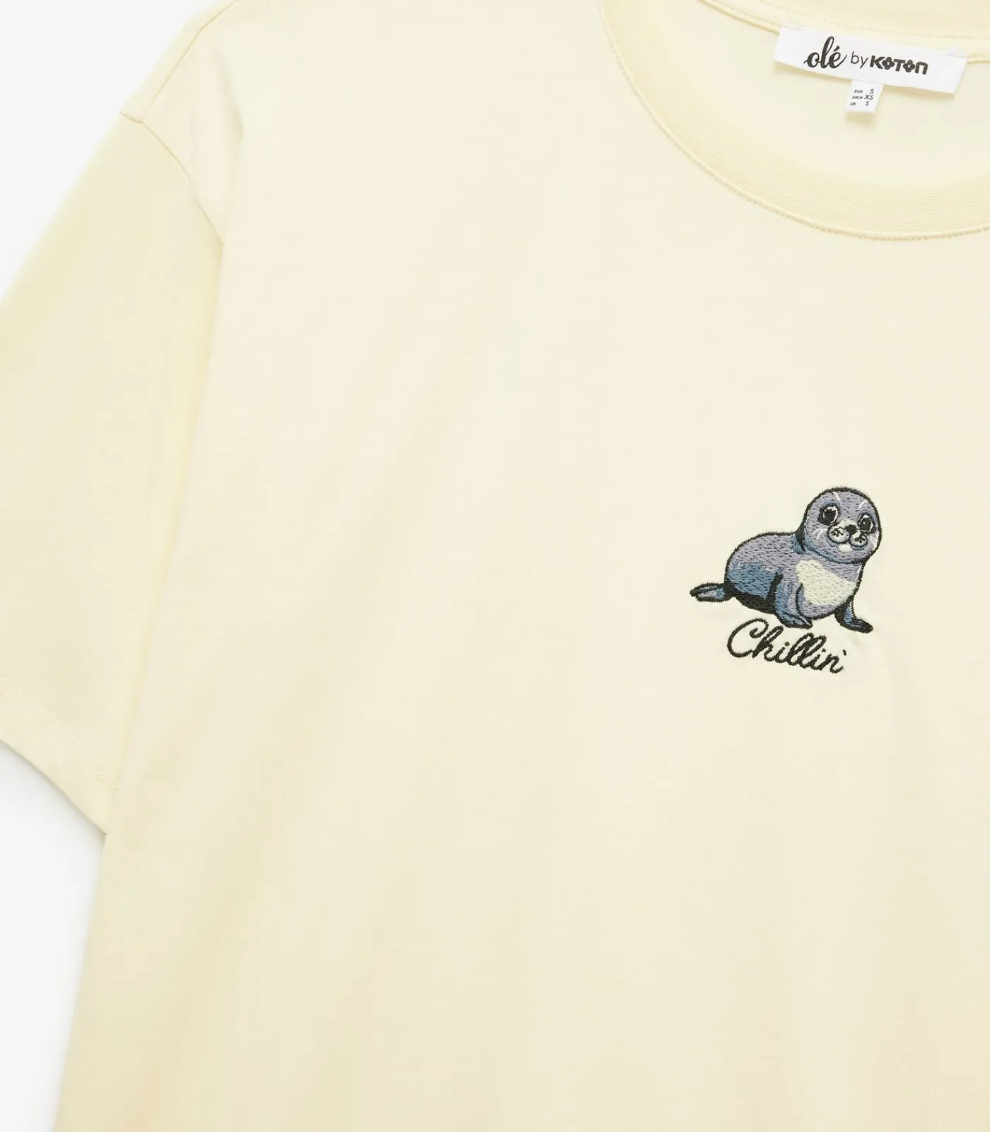 Koton Oversized T-Shirt yellow Hot