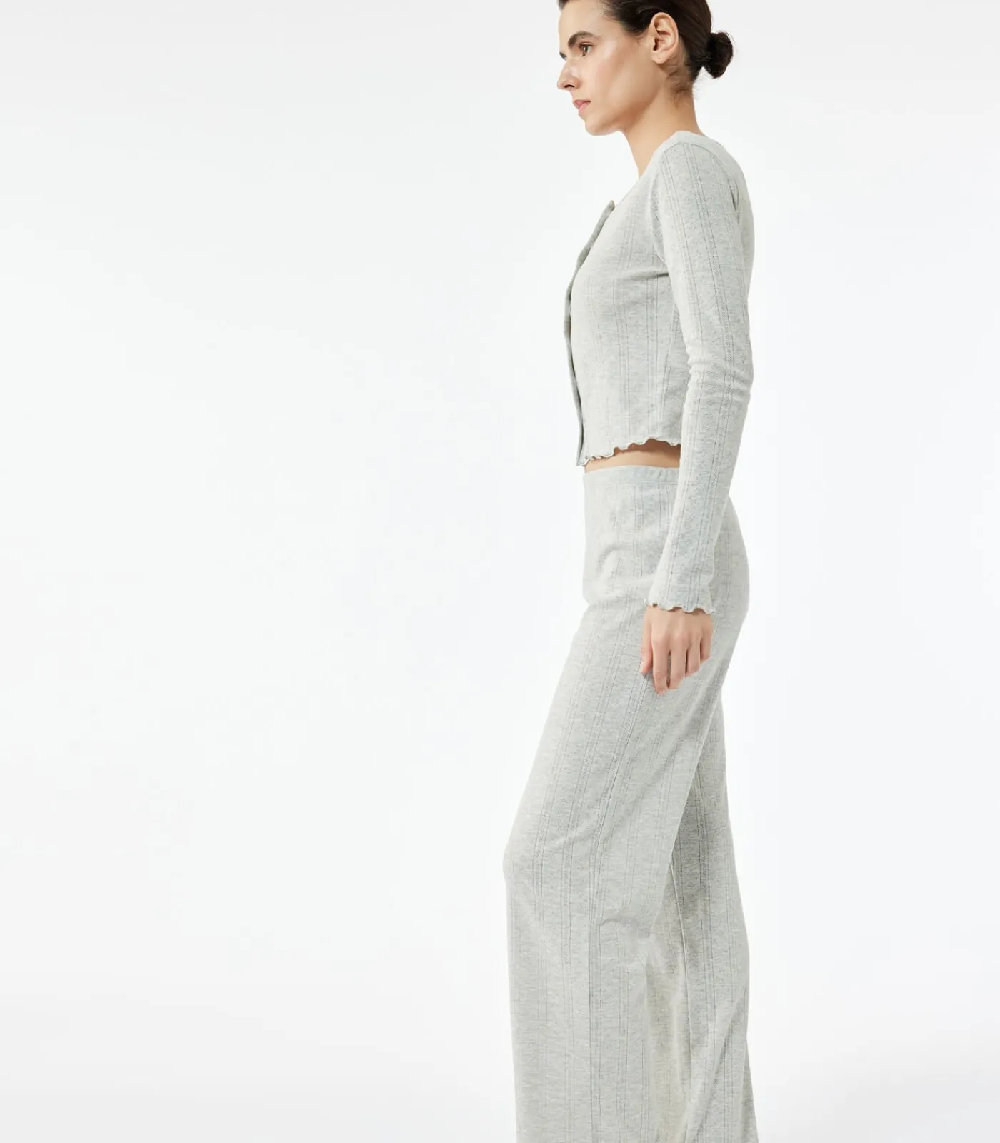 Koton Pajama Bottoms gray Clearance
