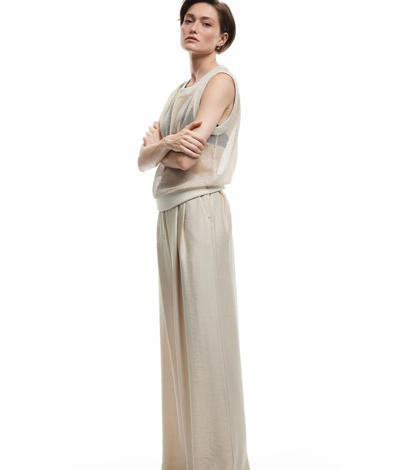 Koton Palazzo Pants beige Online
