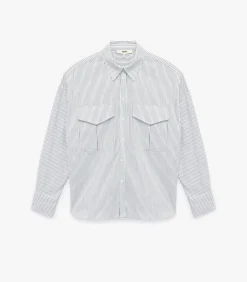 Koton Pocket Detail Shirt white