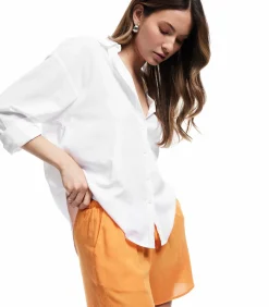 Koton Pocketed Mini Shorts orange Outlet