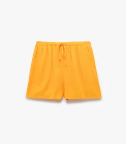 Koton Pocketed Mini Shorts orange Outlet