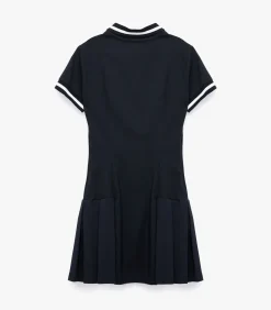 Koton Polo Neck Dress navyBlue Discount