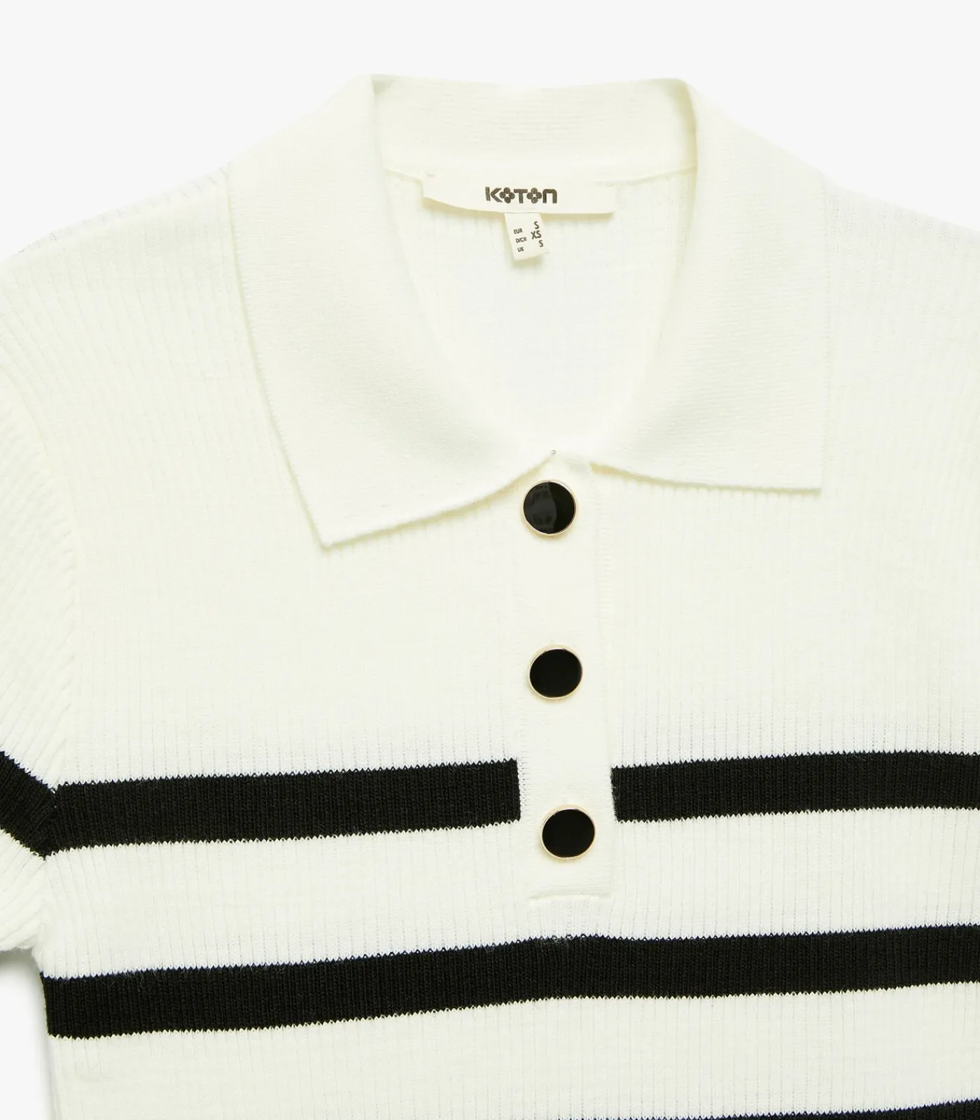 Koton Polo Neck Sweater black Online
