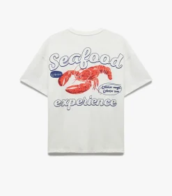 Koton Printed T-Shirt white Outlet