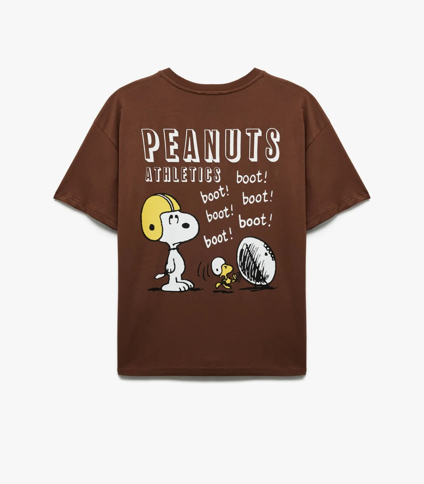 Koton Printed T-Shirt brown