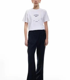 Koton Printed T-Shirt white Outlet