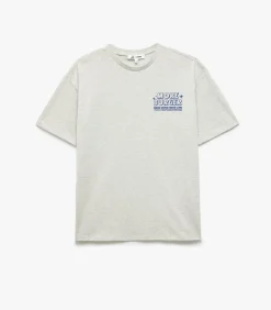 Koton Printed T-Shirt lightGrey Discount