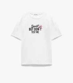 Koton Printed T-Shirt white Sale