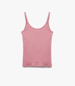 Koton Ribbed Tank Top pink New