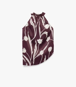 Koton Satin Blouse bordeaux Best