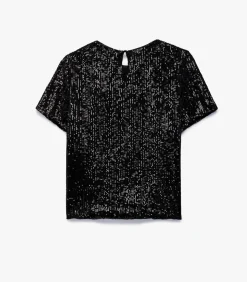 Koton Sequined Blouse black