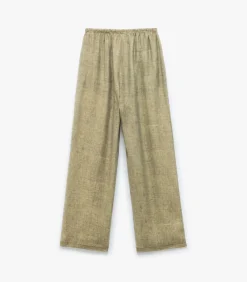 Koton Sheer Wide Leg Pants khaki Hot