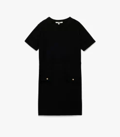 Koton Short Sleeve Mini Dress black Discount