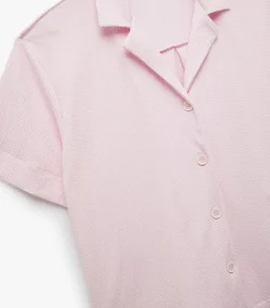 Koton Short Sleeve Shirt pink New