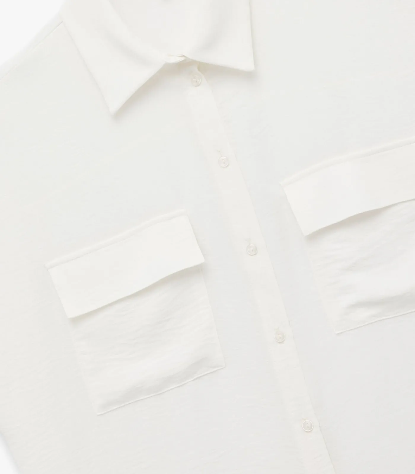 Koton Short Sleeve Shirt white Sale