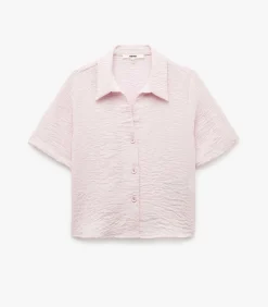 Koton Short Sleeve Shirt pink Best