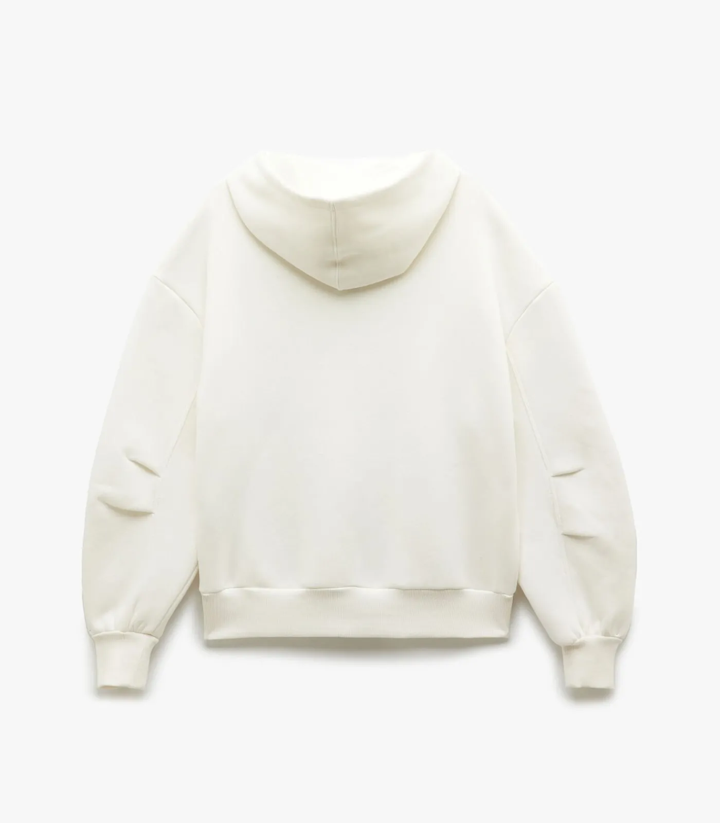 Koton Sleeve Zippered Sweatshirt white New