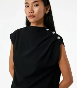 Koton Sleeveless Blouse black Hot
