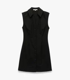 Koton Sleeveless Mini Dress black New