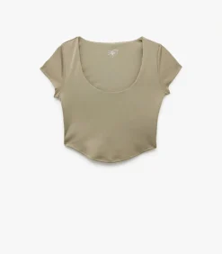 Koton Sports T-Shirt khaki Sale