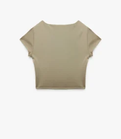 Koton Sports T-Shirt khaki Sale