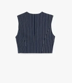 Koton Striped Vest navyBlue