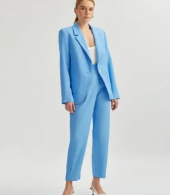 Koton Tapered Fit Pants blue Discount