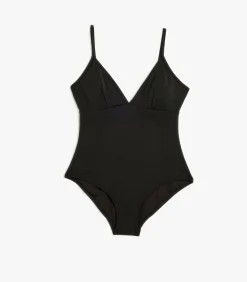 Koton Thin Strappy Swimsuit black Outlet