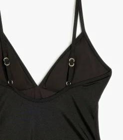 Koton Thin Strappy Swimsuit black Outlet