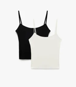 Koton Thin Strappy Tank Top multicolor New