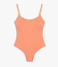 Koton Thin-Strappy Swimsuit pink Sale