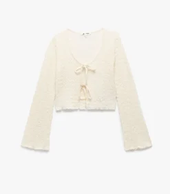 Koton V-Neck Blouse white Outlet